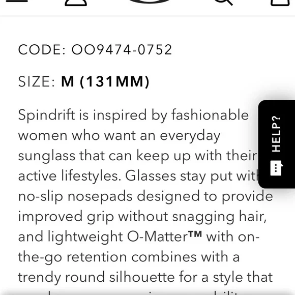 NWOT - Oakley Sprindrift Women's Berry Sunglasses with Polarized Lenses - Picture 4 of 10